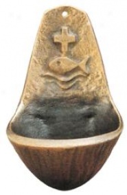 Cross & Icytys Holy Water Font