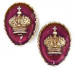 Crown Clip Earrings