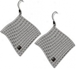 Diamond Armchair Earrings