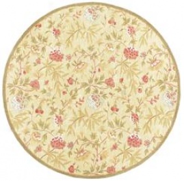 Transitional - Gold / Gold Rug : Persian Tufted Accumulation