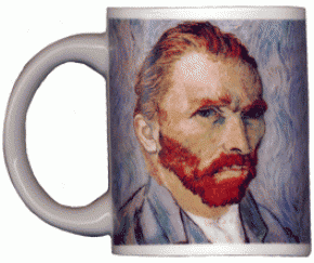 Van Gogh Mug - Vincent Van Gogh - Dissappearing Ear Mug!
