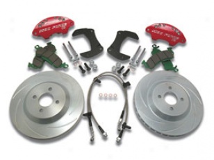 Ssbc Force 1O 2-piston Perforance Brake Kit␔front - Car, Truckk Or Suv