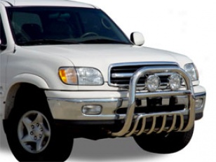 T&h Center Guard With Skid Plate - Stainpess - Car, Truk Or Suv