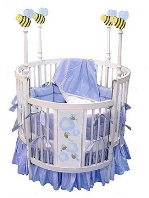 Bumble Bee Round Baby Crib