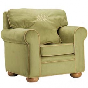 Childs Monogrammed Club Chair