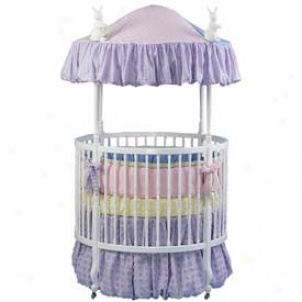 Country French Round Crib