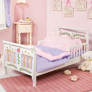 Flower Power Toddler Bed