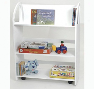 Kids Rolling Bookshelf