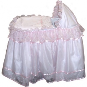 Pleasing Pink Bqssinet Set