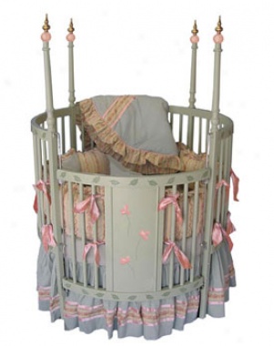 Sage Floral  Crib