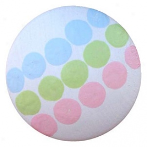 Tri-colored Dots Knob
