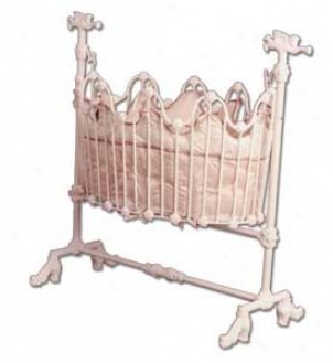 Trumpet Cherub Iron Cradle