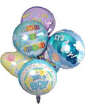 Baby Boy Balloons