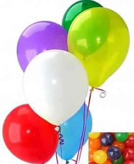 Balloons & Caney-6 Latex