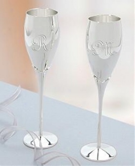 Engraved Toasting Flutes