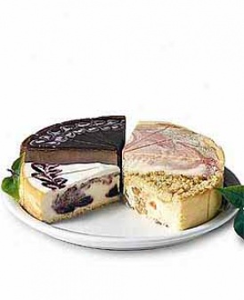 Gourmet Fruit Sampler Cheesecake