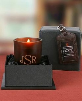 Monogrammed Travel Candle