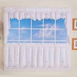 Angela Tiers Rod Pocket Valance 12 X 60 Tier Curtains Curtains