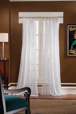 Crinkle Stripe Tab Top Panel Tab Top Panel 84 X 52 Tab Tops Curtains
