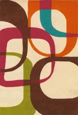 Goa Collection Multi ?3' X 2' Area Rug