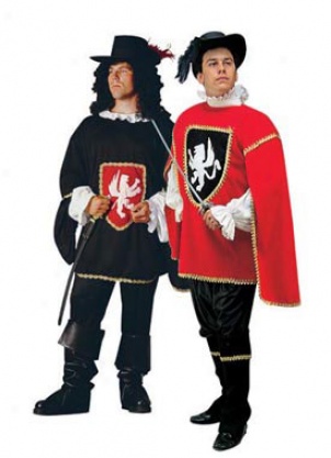 Adult Musketeer (2 Colors) Costume
