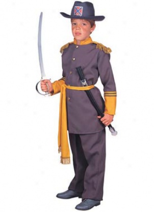 Child Confederate Soldier Costume