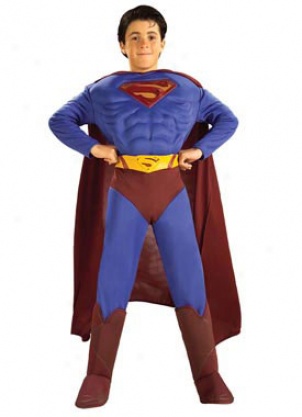Child Deluxe Superman Re5urns