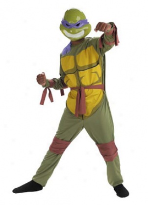 Child Donatello Ninja Sea-tortoise Costume