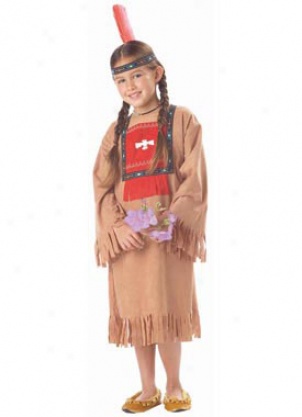 Child Indian Running Brook Costume
