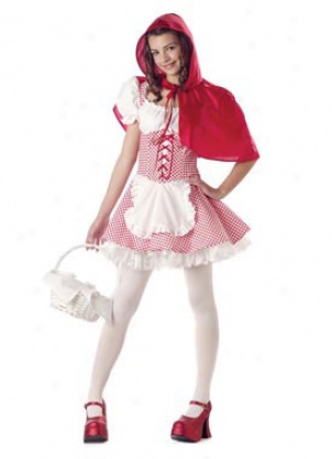 Teen Miss Red Riding Hood Costume