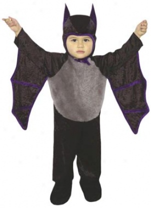 Child Plush Bat Costume