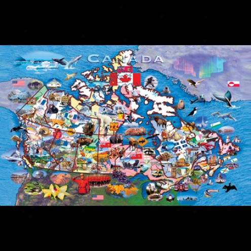 Adrian Chesterman Canadian Odessey 1000pc Jigsaw Puzzle