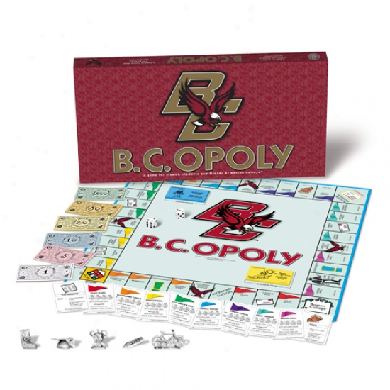 B.c.opoly Boston College Monopoly Style Board Game