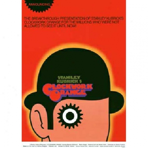 Clockwork Orange - Movie Placard