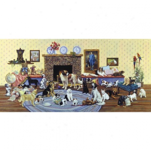 Dogs, Dogs, Dogs 1000pc Jigsaw Puzzle