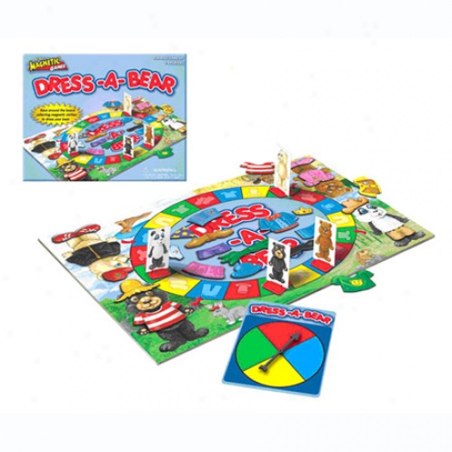 Dress-a-bear Magnetic Game