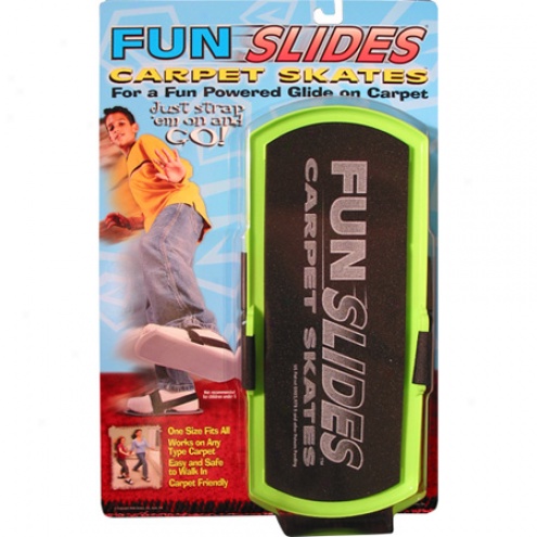 Fun Slides Carpet Skates Lime