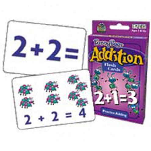 Funnybugs Addition Flash Cards