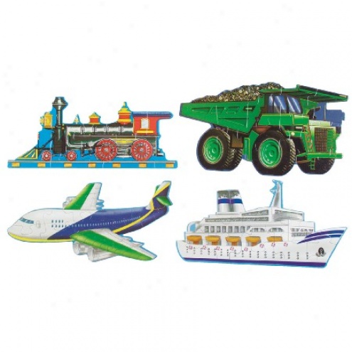 Goign Places Floor Jigsaw Puzzle 12pc