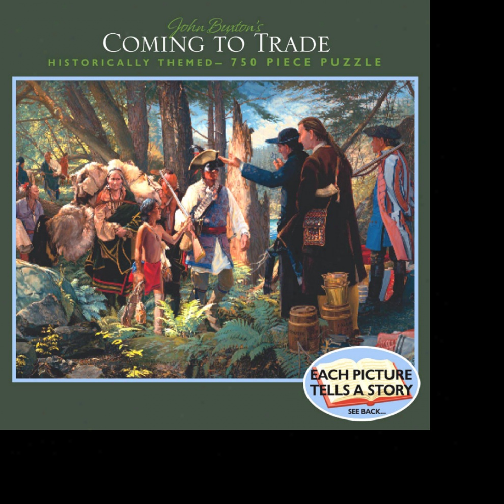 John Buxton Coming To Trade Jigsaw Puzle 750pc