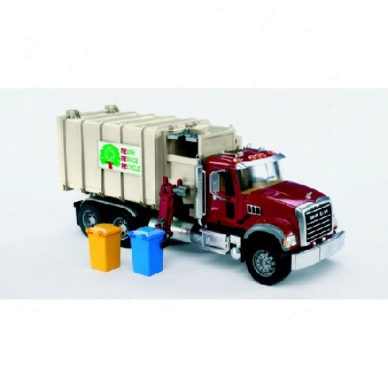 Mack Granite Side Loading Garbage Truck