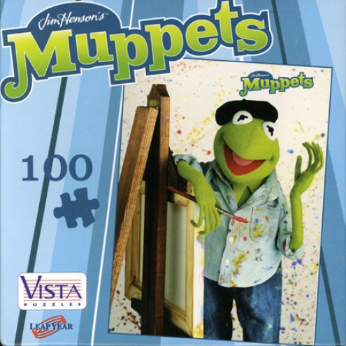 Muppets Kermit Jigsaw Riddle 100pc