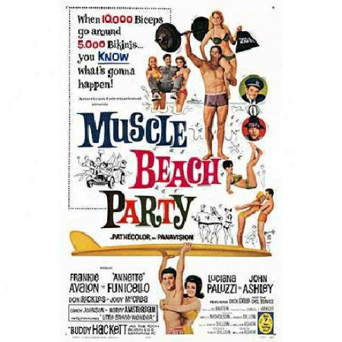 Muscle Run ashore - Movie Placard