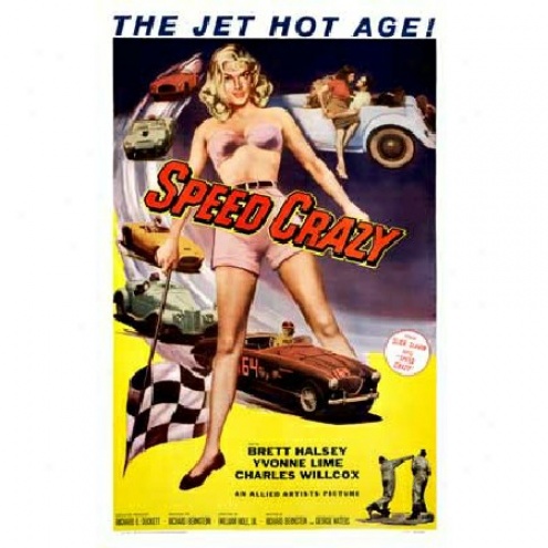 Speed Crazy - Movie Poster