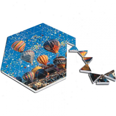 T-kinato -- Balloon Magnetic Chain Puzzle