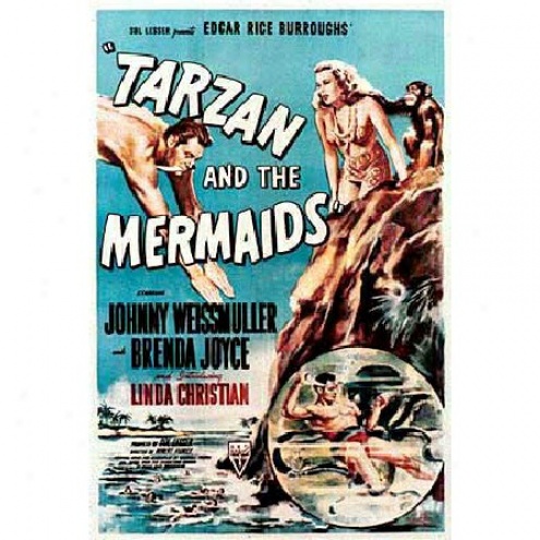 Tarzan And The Mermaids - Movie Poster