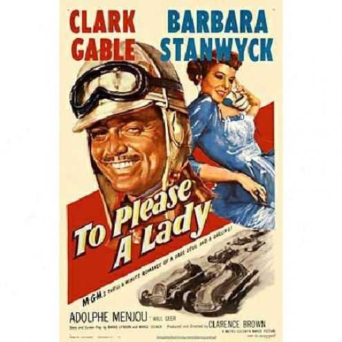 To Please A Lady - Movie Poster