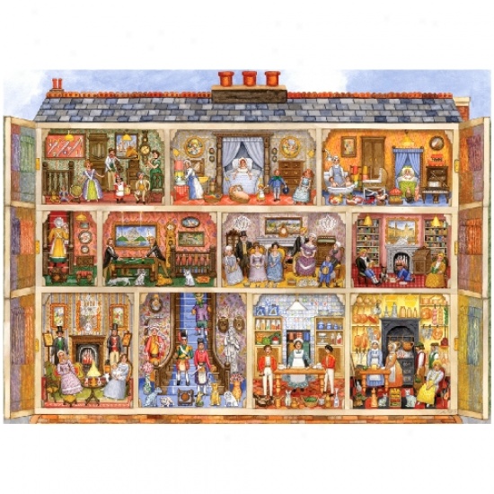 Victorian Doll House Jigsaw Puzzle 1000pc
