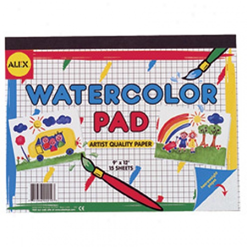 Watercolor Pad 9 In. X 12 In.