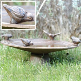 Cast Iron Birdbath